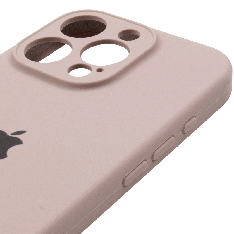Чехол Silicone Case с защитой камеры для Apple iPhone 14 Pro Max (6.7") – Серый / Lavender. Фото 9 из 9