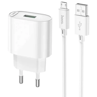 СЗУ HOCO C109A Fighter QC3.0 + MicroUSB фото 1 из 1