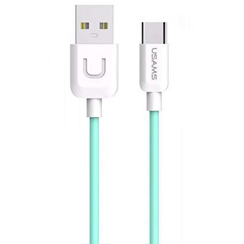 

Дата кабель USAMS US-SJ099 USB to Type-C (1m) (Cyan)