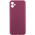 Чохол Silicone Case Lakshmi Premium із закритою камерою для Samsung Galaxy A06 – Бордовий / Plum. Фото 1 з 7