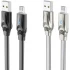 Дата кабель Borofone BU12 Synergy USB to MicroUSB (1.2m) фото 2 з 2