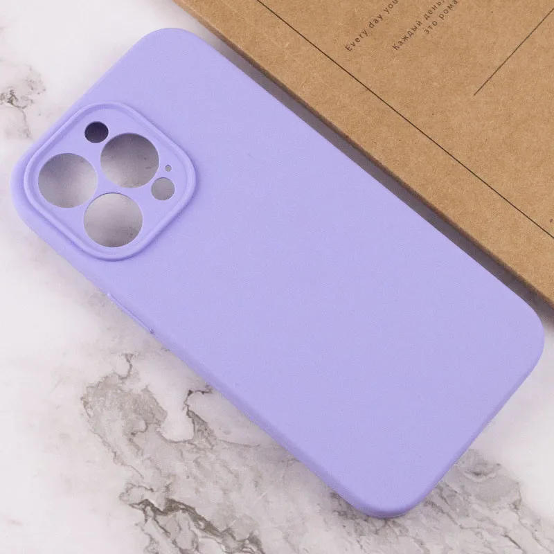 Чехол Silk Full Protective (AA) NO LOGO для Apple iPhone 16 Pro Max – Сиреневый / Dasheen. Фото 9 из 11