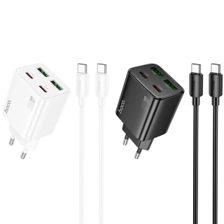 СЗУ Hoco N55 Fundador PD20W four-port (2USB-A/2C) + Type-C to Type-C фото 1 СЗУ Hoco N55 Fundador PD20W four-port (2USB-A/2C) + Type-C to Type-C фото 1 из 1