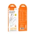Дата кабель Hoco X114 Energy Type-C to Type-C 60W (1m) – White. Фото 4 з 4