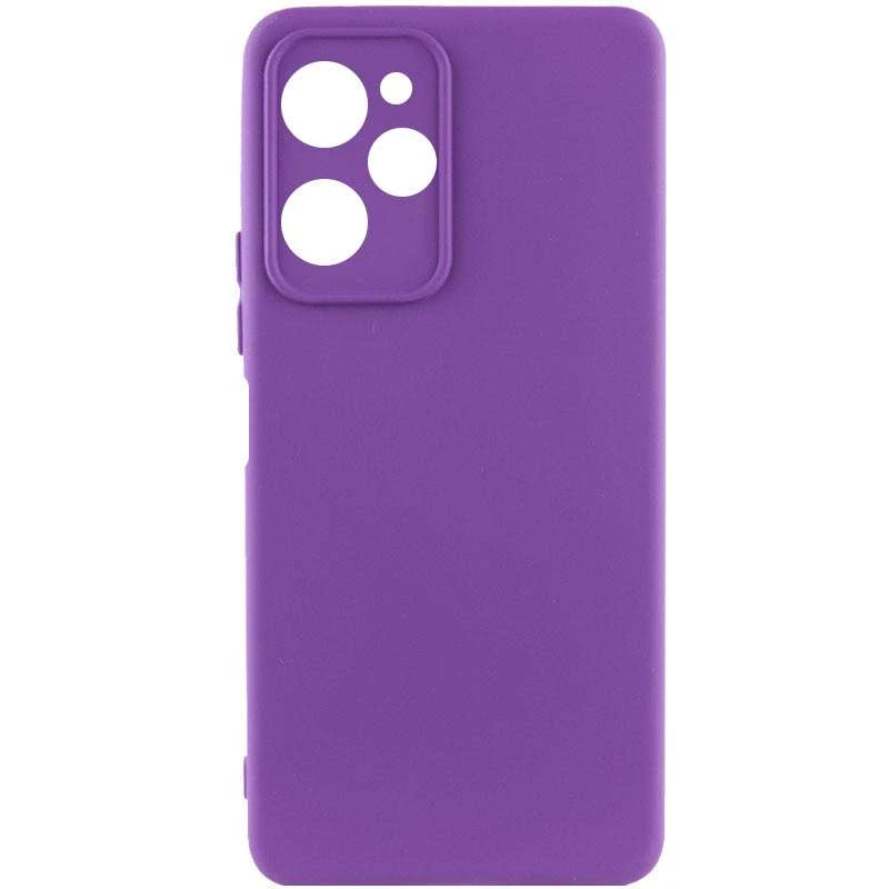 

Чохол Silicone Case Lakshmi з закритою камерою на Xiaomi Poco X5 Pro 5G (Фіолетовий / Purple)