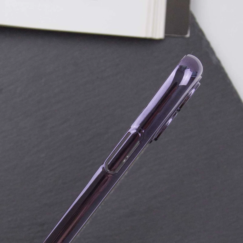TPU+PC чехол с блестками на Apple iPhone 12 (6.1") – Purple. Фото 8 из 10