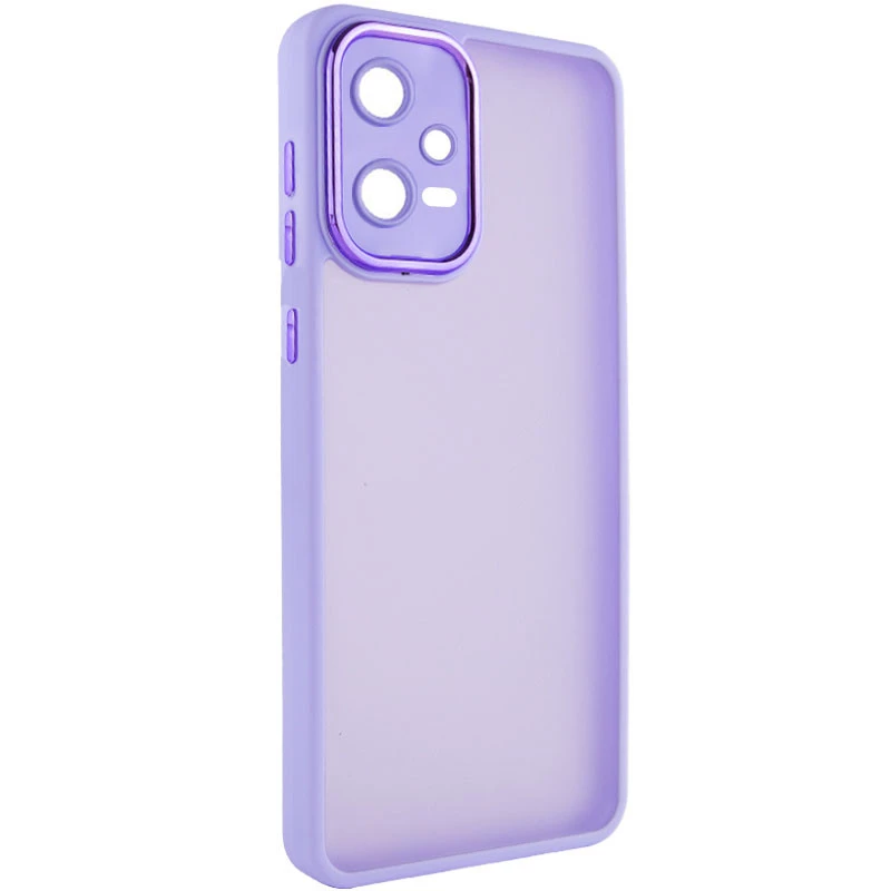 

TPU+PC чехол Accent для Xiaomi Redmi Note 12 5G (White / Purple)