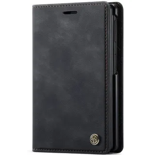 Шкіряний чохол-книжка CaseMe Velvet Matte для Samsung Galaxy Z Fold8 — Black