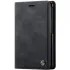 Шкіряний чохол-книжка CaseMe Velvet Matte для Samsung Galaxy Z Fold8 – Black. Фото 1 з 6