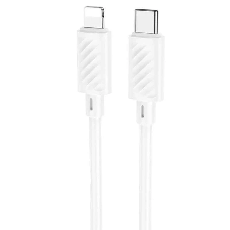 

Дата кабель Hoco X88 Gratified PD 20W Type-C to Lightning (1m) (White)