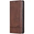 Кожаный чехол-книжка AZNS Classic series для Samsung Galaxy A37 5G – Dark Brown. Фото 1 из 4