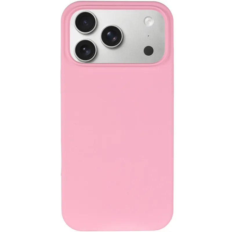 Чехол Silk Full Protective (AA) NO LOGO для Apple iPhone 17 Pro (6.3") – Розовый / Light pink. Фото 3 из 6