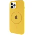 Чехол Silicone Armor Max with MagSafe для Apple iPhone 12 Pro (6.1") – Желтый / Yellow. Фото 1 из 6