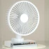 Настільний вентилятор DF11-B with clock 7200 mAh – White. Фото 3 з 3