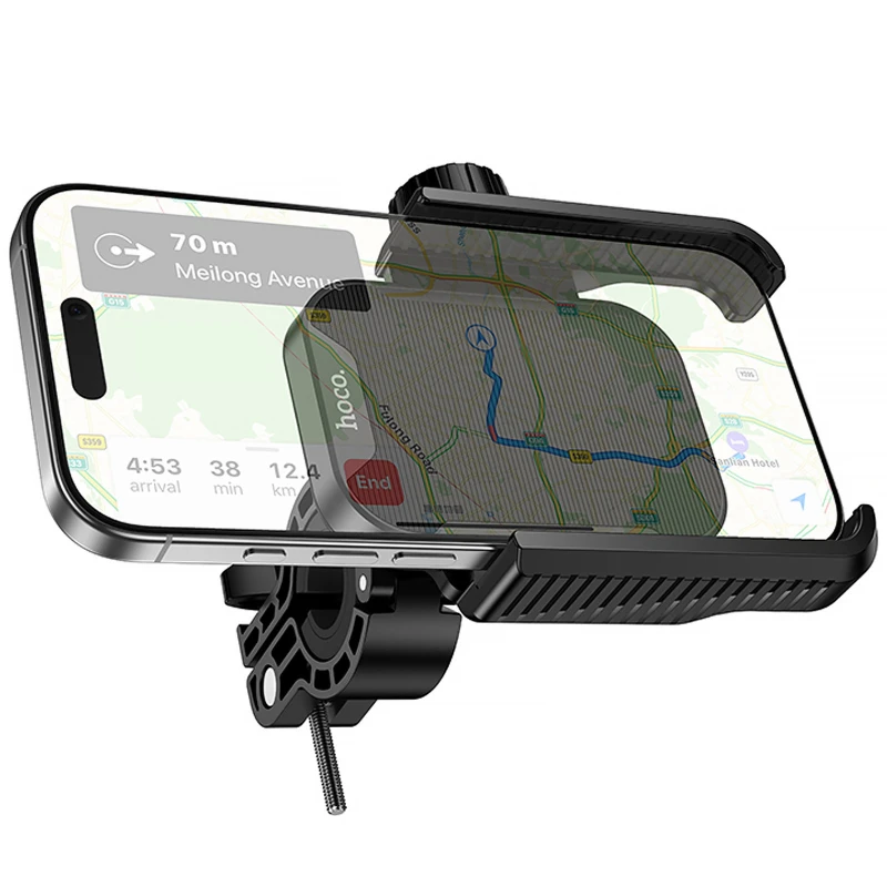 Вело- Мото- тримач Hoco H91 Milly – Black. Фото 3 з 6