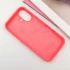 Чохол Silicone Case з закритим низом на Apple iPhone 16 – Кавуновий / Watermelon red. Фото 3 з 7
