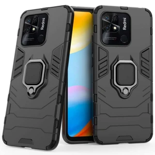 Протиударний чохол Transformer з кільцем на Xiaomi Redmi 10C фото 1 з 6