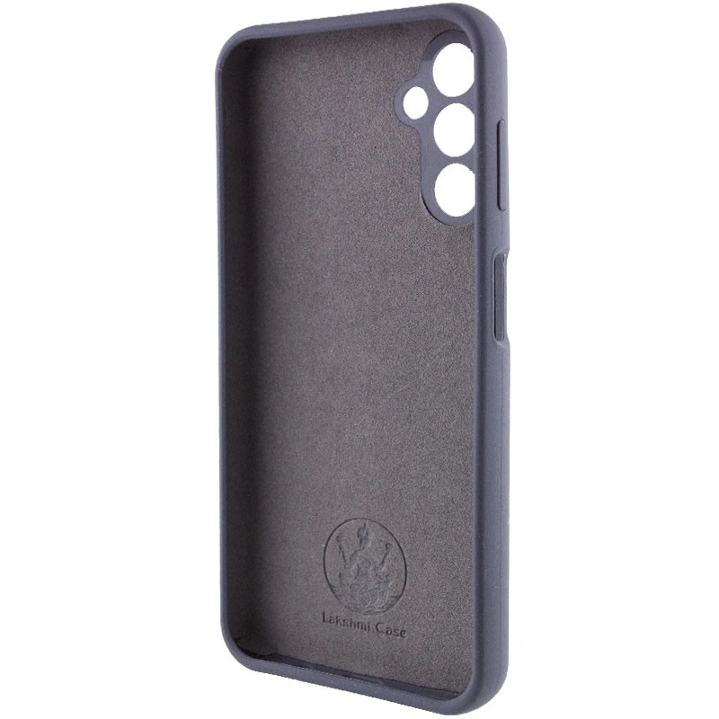 Чохол Silicone Case Lakshmi Premium із закритою камерою для Samsung Galaxy A16 4G/5G – Сірий / Dark Gray. Фото 4 з 7