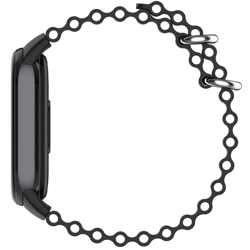 Ремінець Ocean Band для Xiaomi Mi Band 9/8 – Чорний / Black. Фото 9 з 9
