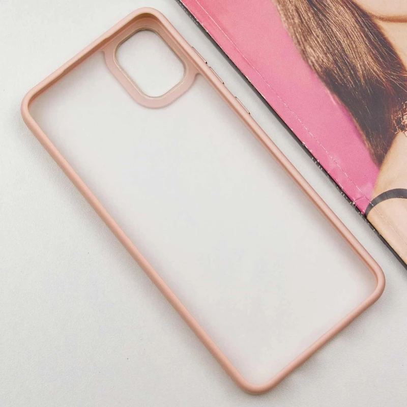 Захистний чохол TPU+PC матовий на Samsung Galaxy A05 – Pink. Фото 8 з 12