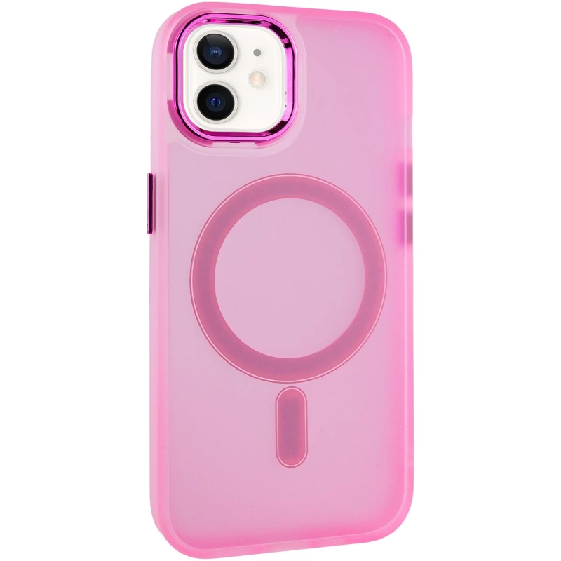 

Кольоровий TPU+PC з MagSafe на Apple iPhone 11 (6.1") (Light Pink)