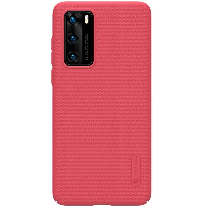 

Пластикова накладка Nillkin Frost на Huawei P40 (Червоний)