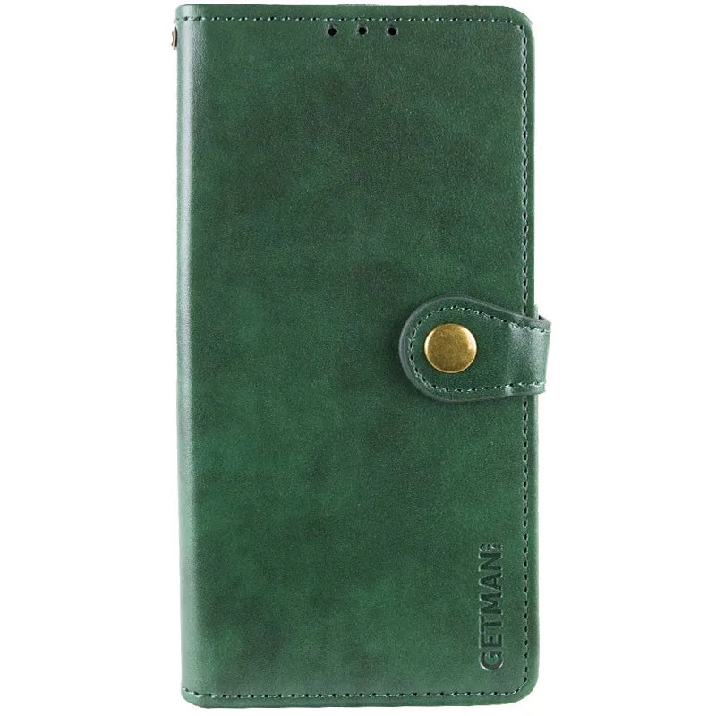 Чохол-книжка GETMAN Gallant  на Motorola Moto G15 Power – Зелений. Фото 1 з 5