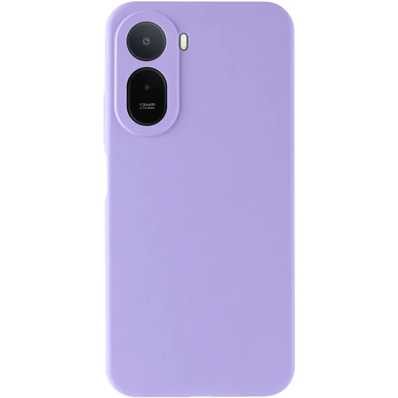 Чехол Silicone Case Lakshmi Premium з закритою камерою на Xiaomi Redmi A7 Pro 4G – Сиреневый / Dasheen. Фото 3 из 6