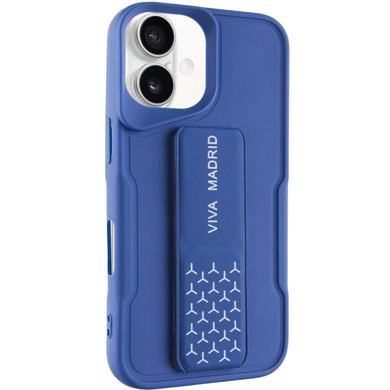 Чехол Вива с ремешком для Apple iPhone 16 Plus – Dark Blue. Фото 2 из 7