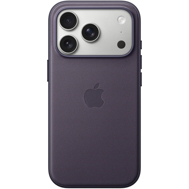 Тканинний чохол TechWoven (AAA) with MagSafe and Animation для Apple iPhone 17 Pro (6.3") – Purple. Фото 2 з 2