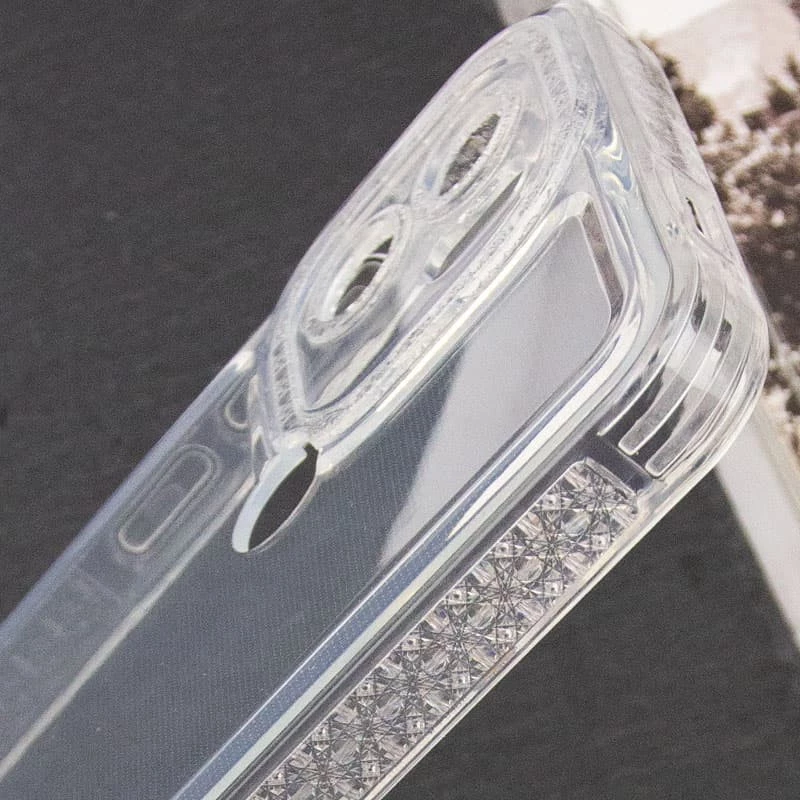 Силіконовий чохол з візерунком на Xiaomi Poco C51 – Прозорий. Фото 5 з 6