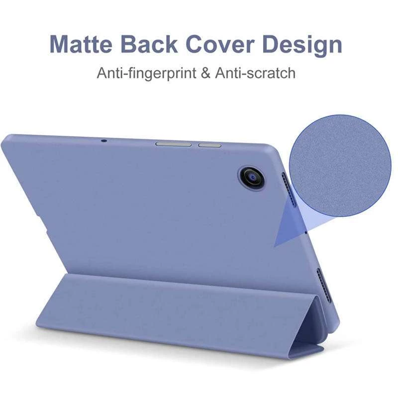 Чохол-книжка з роз'ємом для стилуса на Samsung Galaxy Tab A8 10.5" (2021) – Бузковий / Dasheen. Фото 2 з 10