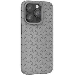 TPU чехол плетенка для Apple iPhone 12 Pro Max (6.7") — Grey