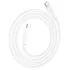 Дата кабель Hoco X93 Force Type-C to Type-C 100W (2m) – White. Фото 4 из 6