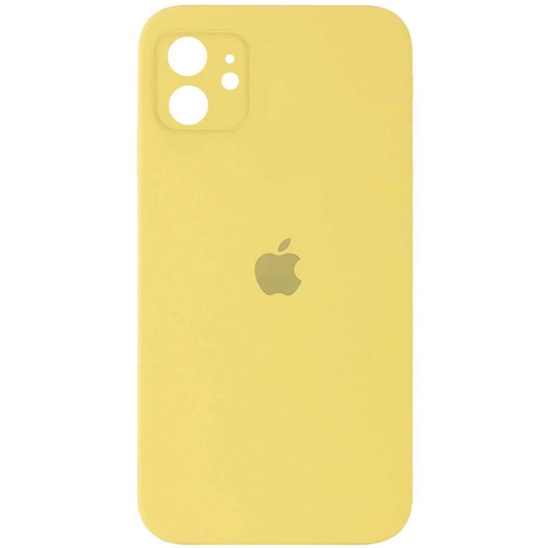 

Чохол Silicone Case Square з захистом камери на Apple iPhone 11 (6.1") (Жовтий / Canary Yellow)