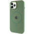 Чехол Silicone Armor Max with MagSafe для Apple iPhone 11 Pro Max (6.5") – Зеленый / Pine green. Фото 3 из 14