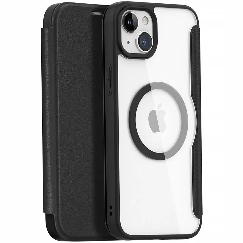 Чехол книжка Dux Ducis з MagSafe на Apple iPhone 15 (6.1") – Black. Фото 2 из 11