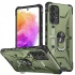 Ударостійкий чохол Pathfinder з кільцем на Samsung Galaxy A53 5G – Зелений / Army Green. Фото 1 з 4