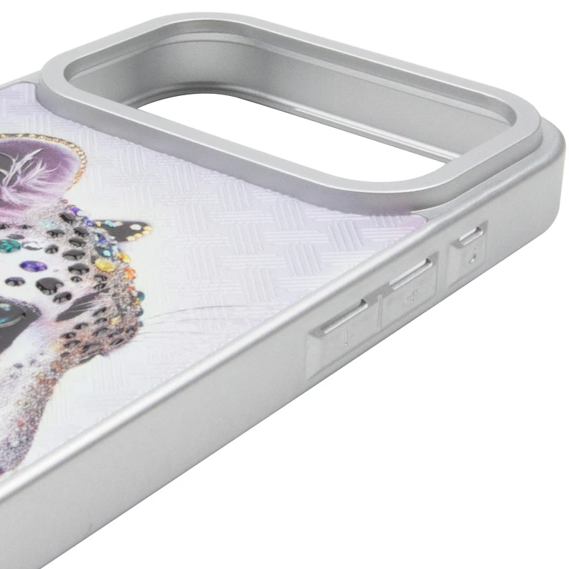 Чохол TPU+PC Crystal Hunt with MagSafe для Apple iPhone 17 Pro (6.3") – White. Фото 6 з 7