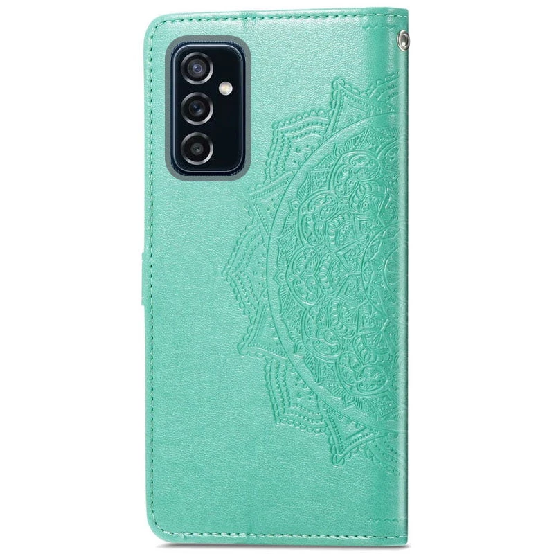 Кожаный чехол-книжка Art Case с визитницей для Samsung Galaxy A36 5G – Бирюзовый. Фото 6 из 6