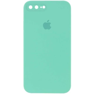 Чехол Silicone Case Square с защитой камеры для Apple iPhone 7 plus / 8 plus фото 1 из 1