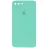 Чехол Silicone Case Square с защитой камеры для Apple iPhone 7 plus / 8 plus – Бирюзовый / Turquoise. Фото 1 из 1