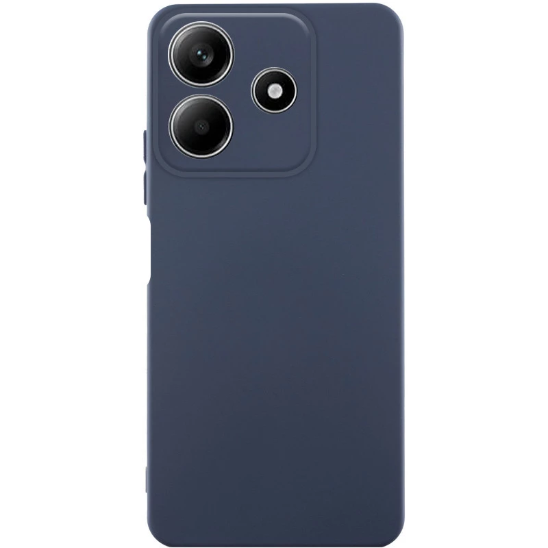 Чохол Silicone Case Lakshmi Plus з закритою камерою на Xiaomi Redmi Note 14 5G – Синій / Midnight blue. Фото 1 Чохол Silicone Case Lakshmi Plus з закритою камерою на Xiaomi Redmi Note 14 5G – Синій / Midnight blue. Фото 1 з 1
