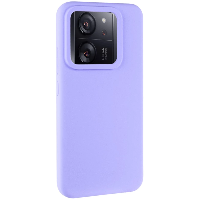 Чохол Silicone Case Lakshmi Premium на Xiaomi 13T – Бузковий / Dasheen. Фото 1 з 13