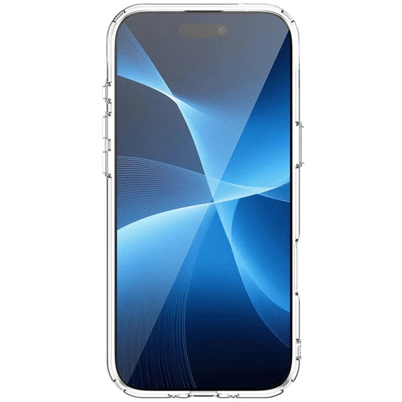 Силіконовий чохол Space Case на Apple iPhone 17 Air (6.5") – Прозорий. Фото 8 з 10