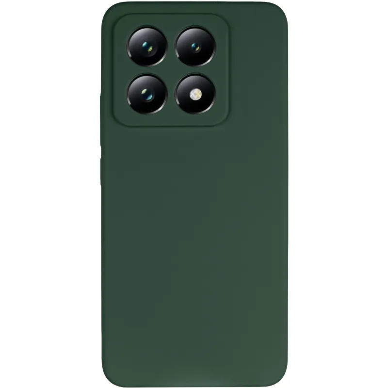 Чохол Silicone Case Lakshmi Premium із закритою камерою для Xiaomi 14T Pro – Зелений / Cyprus Green. Фото 5 з 10