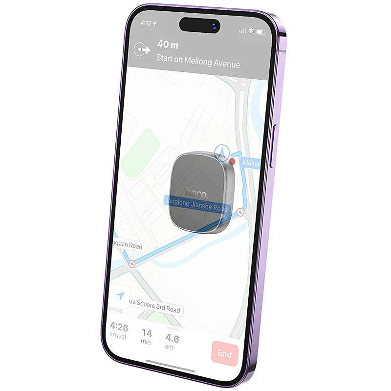 Автотримач Hoco H52 Ultimate magnetic – Deep space gray. Фото 4 з 6