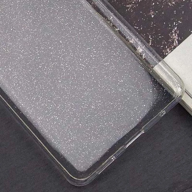 Блискучий силіконовий чохол на Xiaomi Redmi Note 13 5G – Clear. Фото 7 з 9