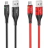 Дата кабель Hoco U93 "Shadow" MicroUSB (1.2 m) фото 1 из 1