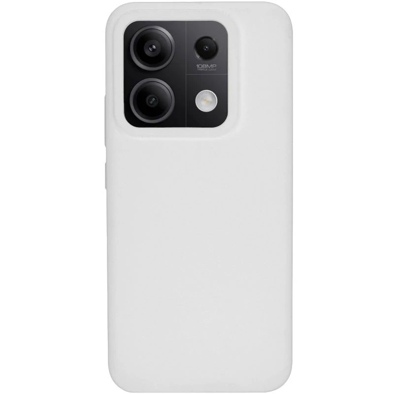 Чохол Silicone Case Lakshmi Premium на Xiaomi Redmi Note 13 5G – Білий / White. Фото 1 з 1